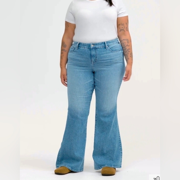 torrid Denim - Torrid Perfect Super Flare Vintage Stretch Plus Size Jeans